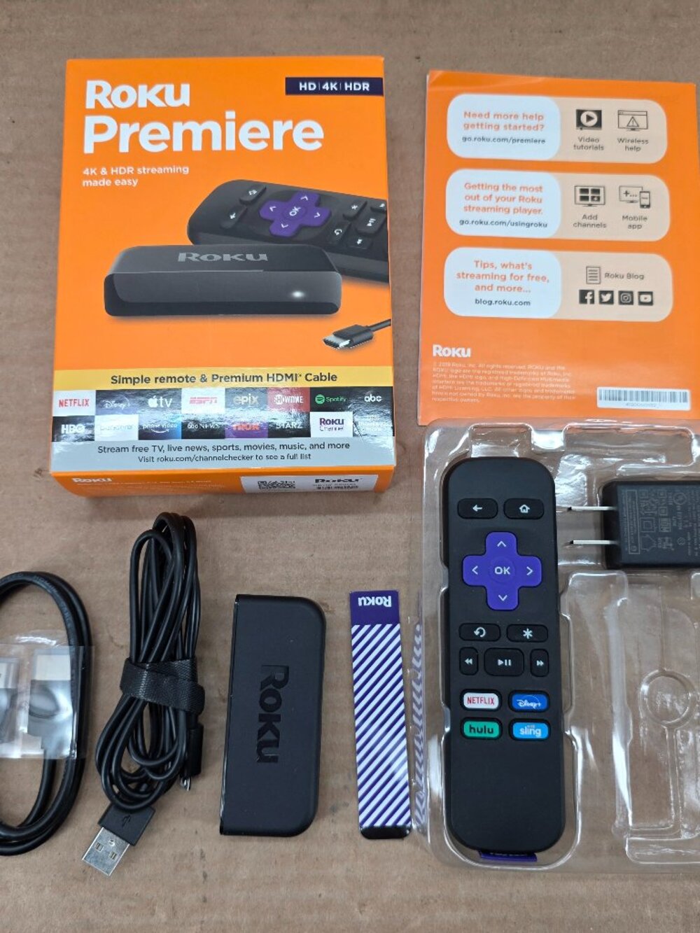 Roku Premiere | HD/4K/HDR Streaming Media Player - 3920R